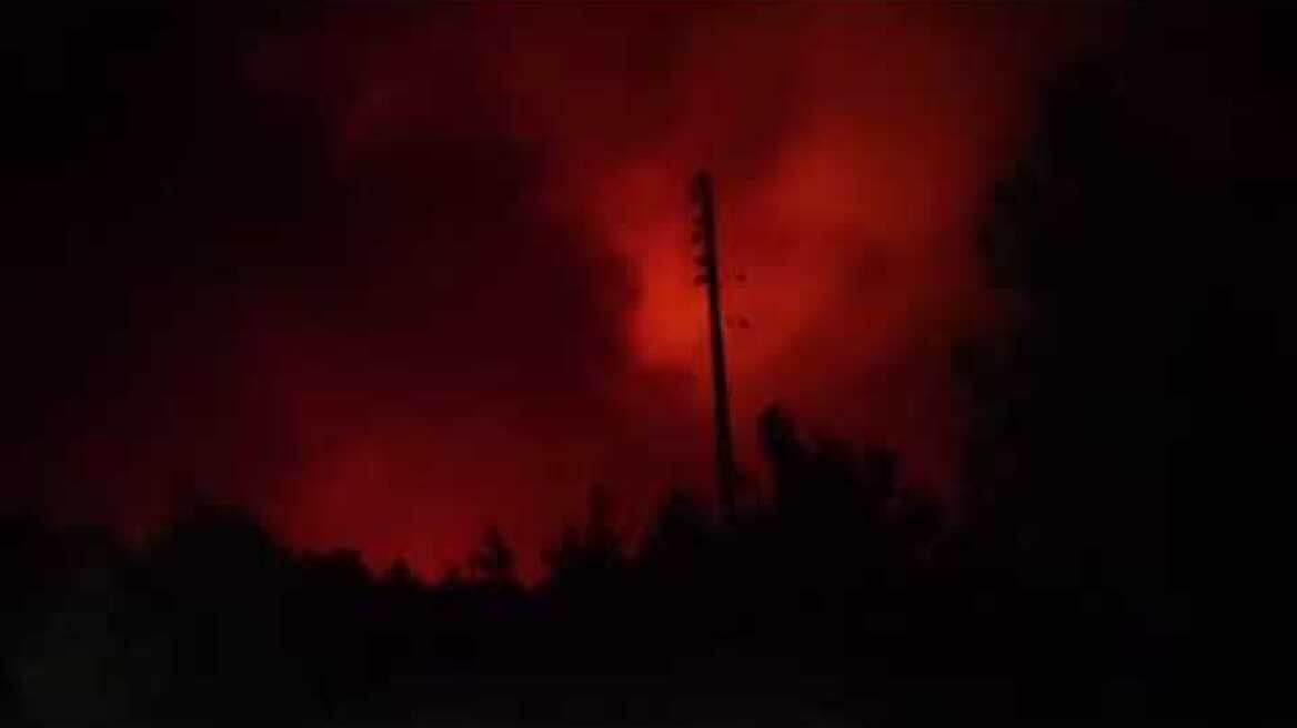 Φωτιά στην Αλεξανδρούπολη (2)