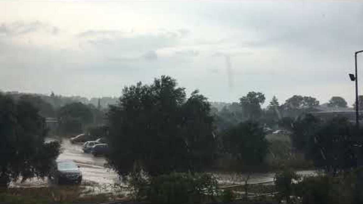 Ισχυρές καταιγίδες στην Αττική (3)