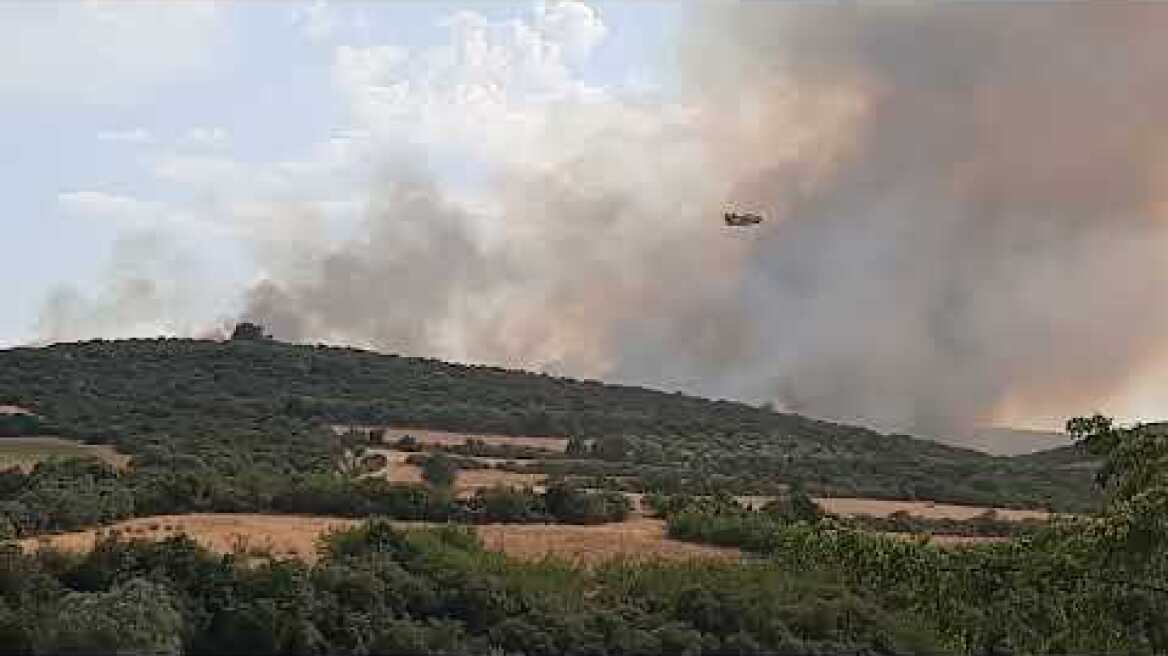 Πυρκαγιά στη Νιγρίτα (18/06/2024- μέρος Β)