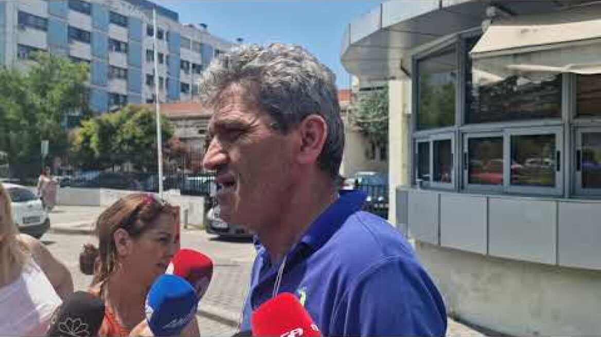 Δηλώσεις αρχιφύλακα Χρήστου Συμεωνίδη για το νεογέννητο που διεκομίσθη στη Θεσσαλονίκη