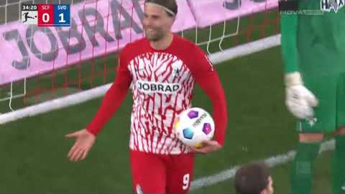 Φράιμπουργκ-Ντάρμσταντ: 1-1 (MD 12, 25/11/2023)