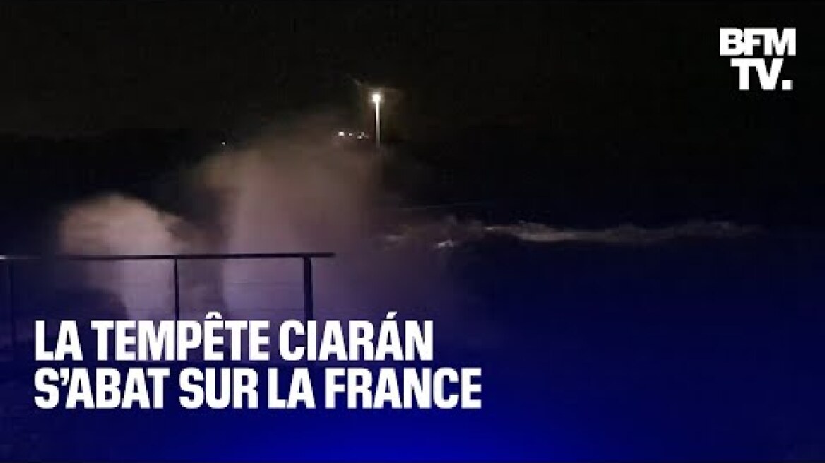 Vos images témoins de la tempête Ciarán qui s’abat sur la France