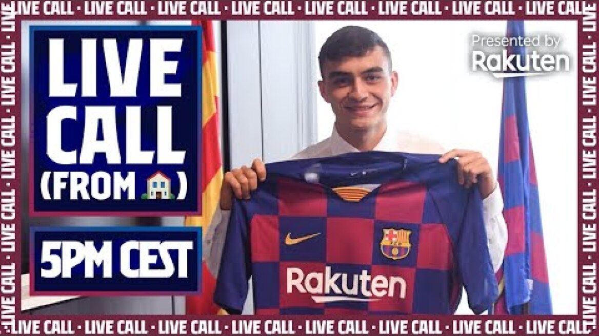NEW SIGNING PEDRI CAN'T WAIT to meet MESSI & SQUAD (Presented by Rakuten)