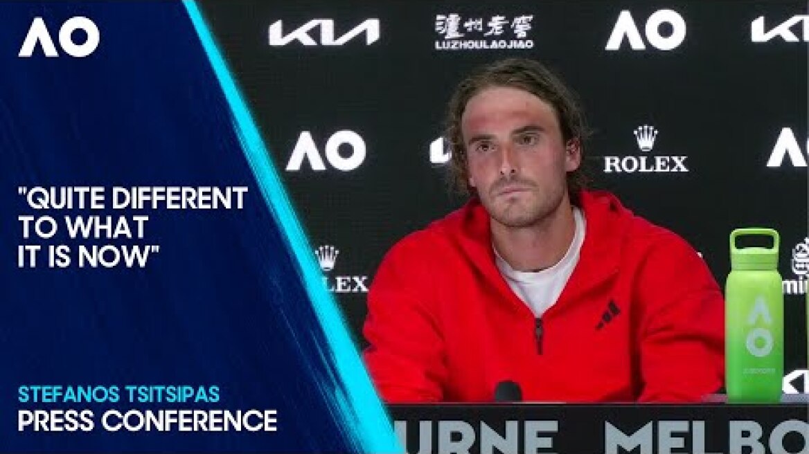 Stefanos Tsitsipas Press Conference | Australian Open 2025 First Round