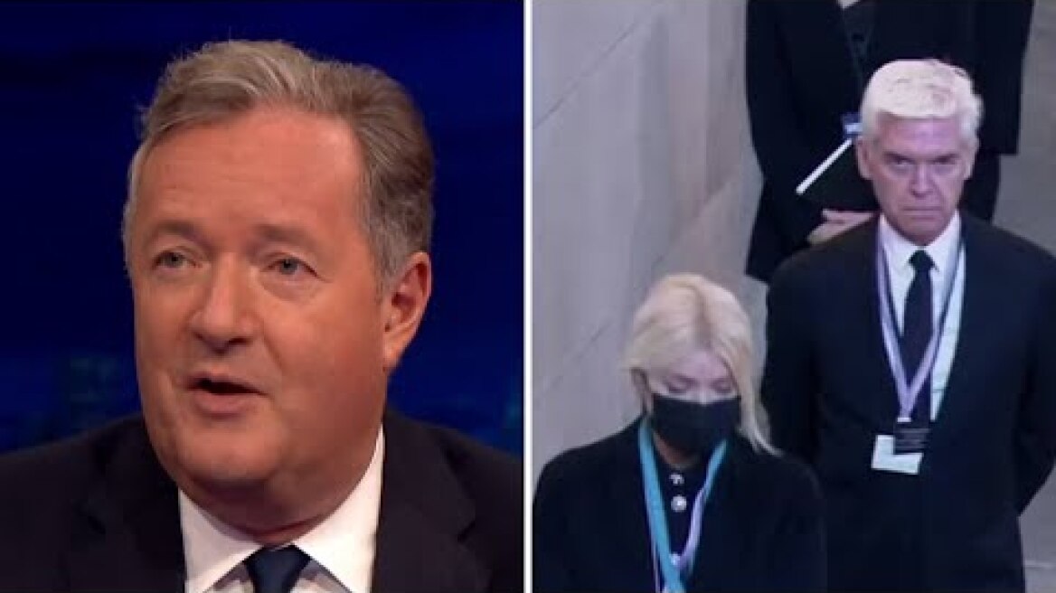 "It Was A Misjudgement" Piers Morgan And Panel Debate Phil and Holly Queue Jumping