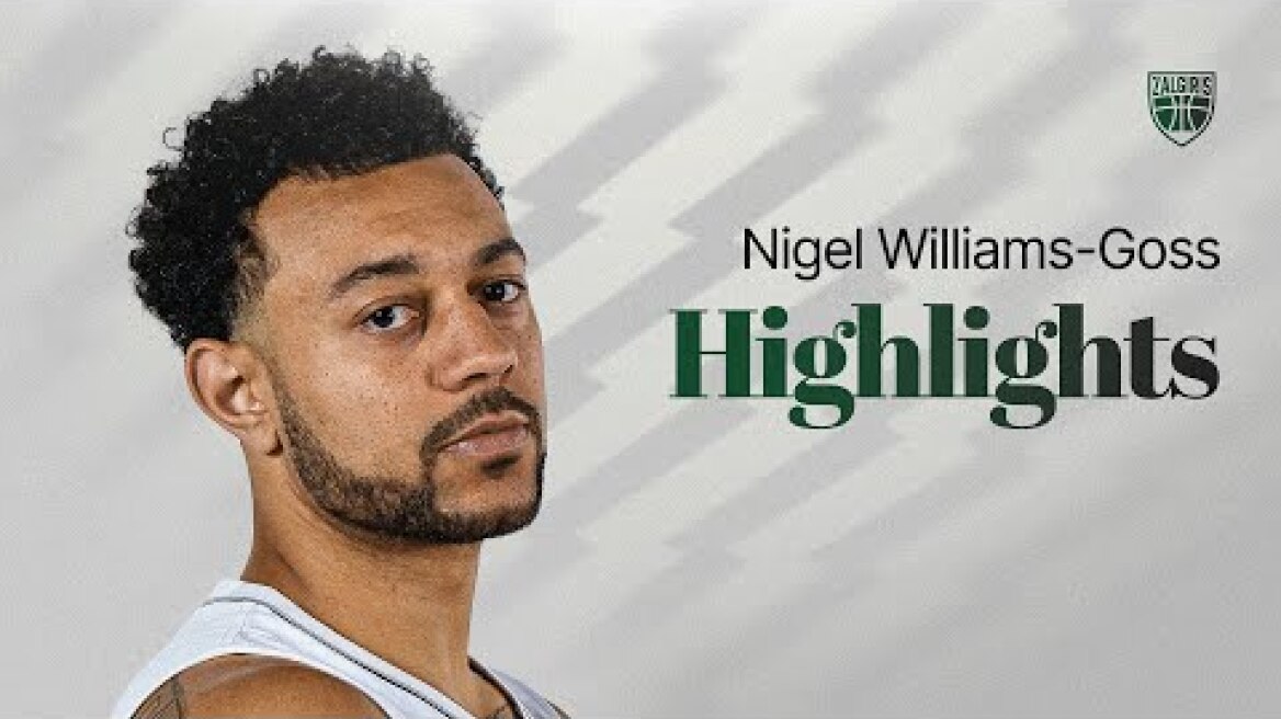 Nigel Williams-Goss | 2024-2025 Season Highlights