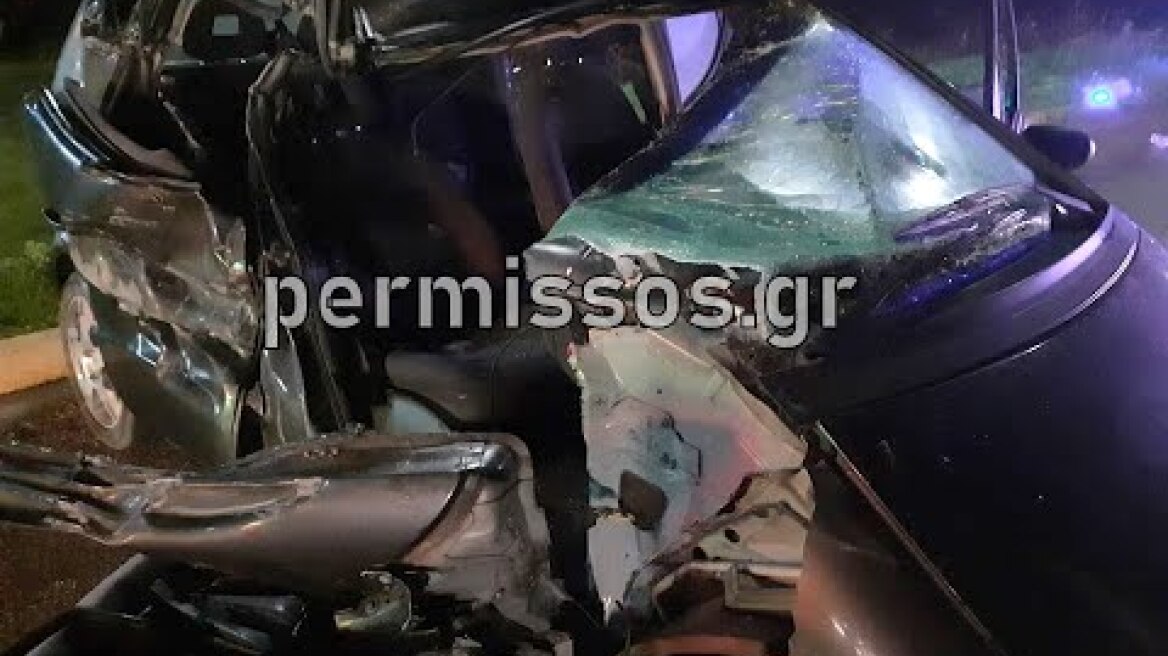 Τρακάρισμα στη διασταύρωση Βαγίων