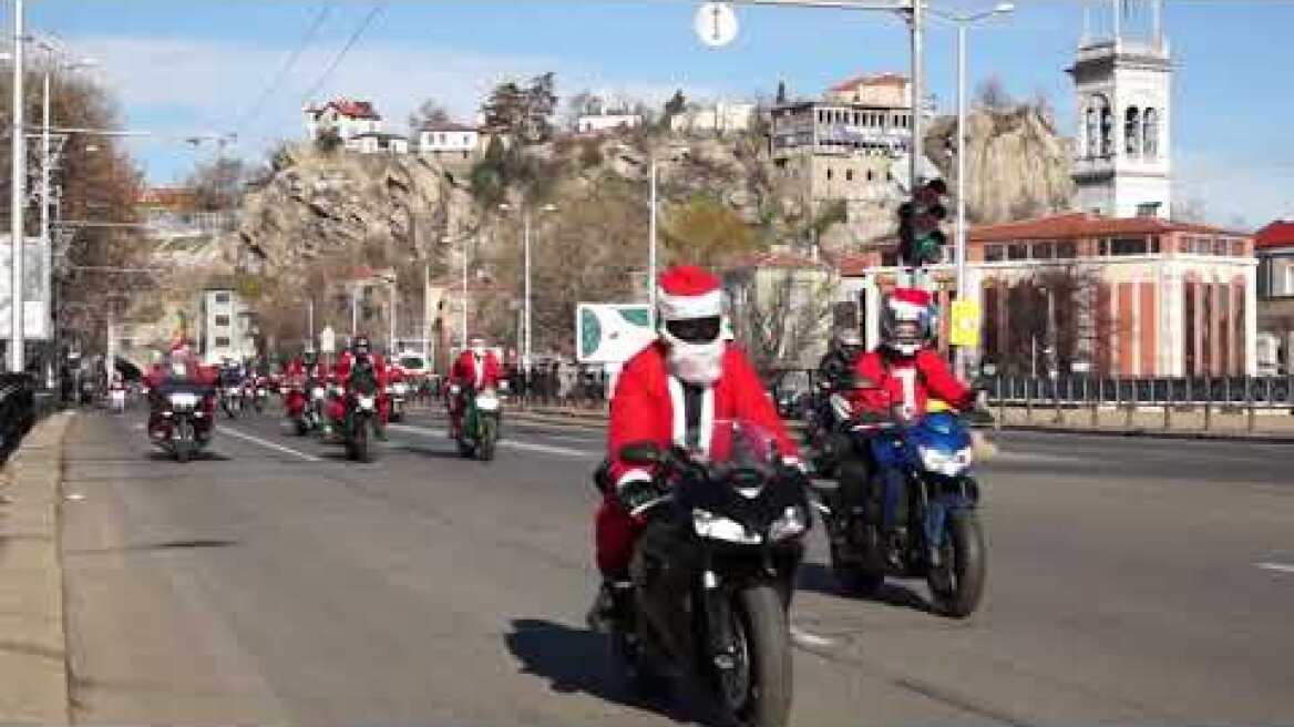 Мото Коледа 2017 Пловдив І Moto Christmas Plovdiv І Moto Santa Claus Bulgaria
