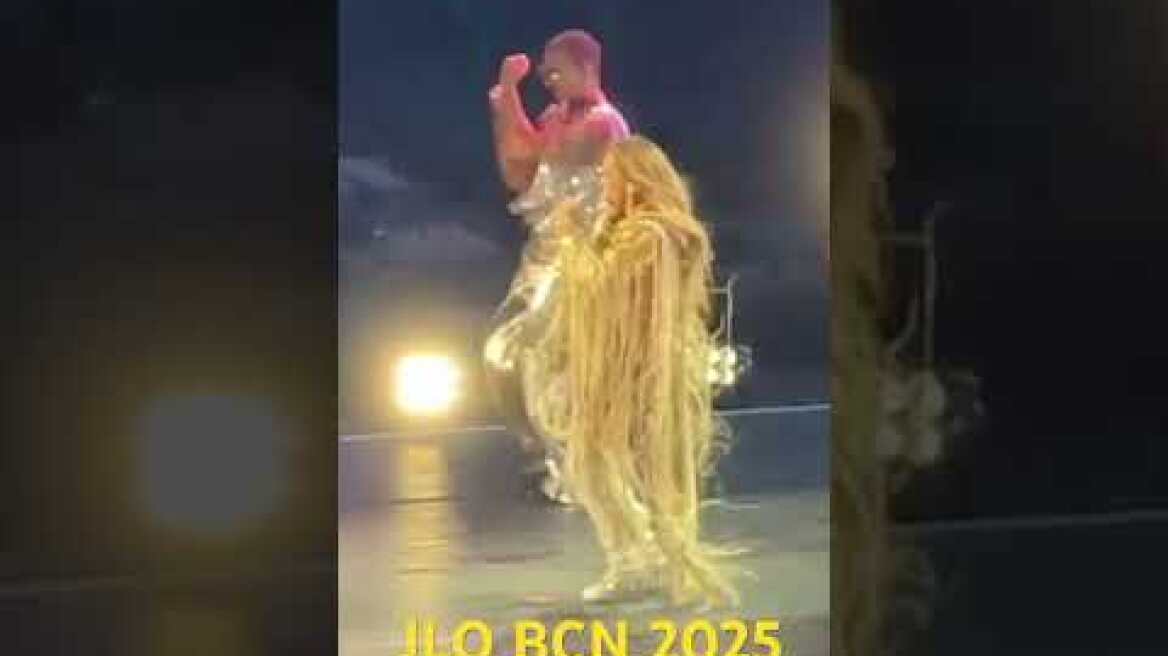 JLO PALAU SANT JORDI 2025 #jenniferlopez #jlo2025 #jlo