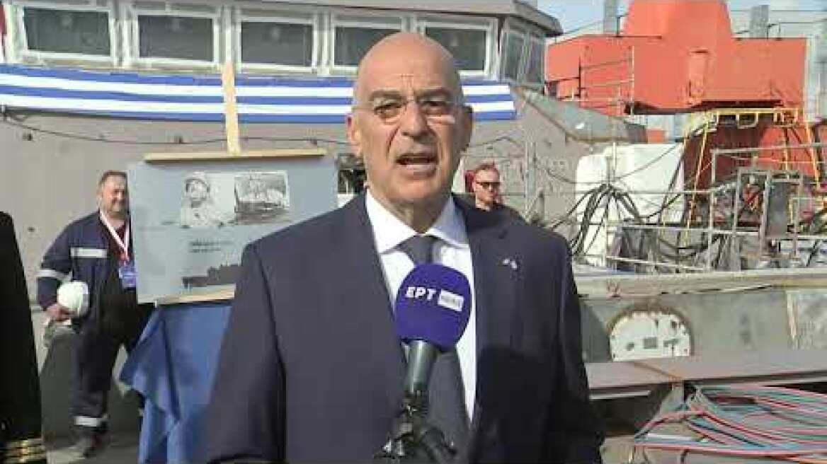 Δένδιας - Φρεγάτες