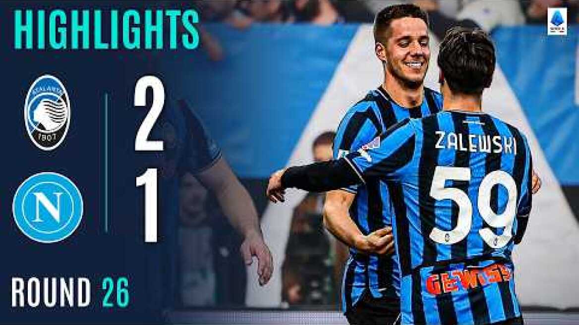 ATALANTA-NAPOLI 2-1 | HIGHLIGHTS | La Dea Claim Comeback Win Against Champions | Serie A 2025/26
