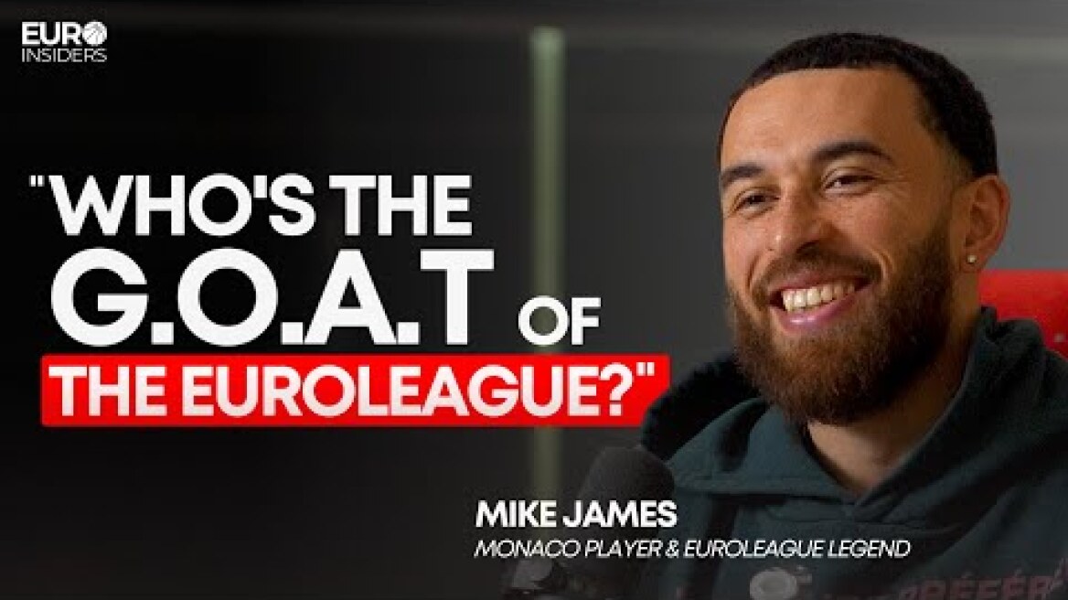 Mike James: “Who’s the BEST PLAYER in the history of European basketball?”