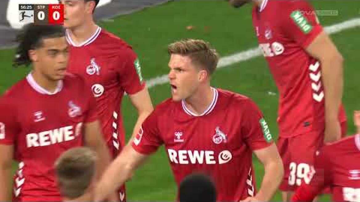 Ζανκτ Πάουλι - Κολωνία: 1-1 (MD 30, 17/04/2026)