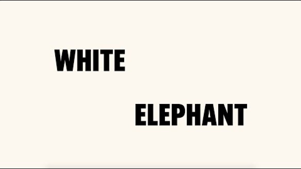 Nick Cave & Warren Ellis - White Elephant (Lyric Video)