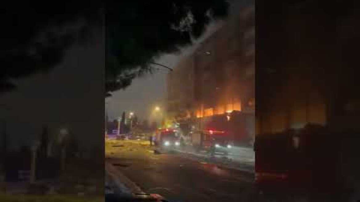 Ισχυρή έκρηξη σε κτίριο στη λεωφόρο Συγγρού - Ένας τραυματίας (8)