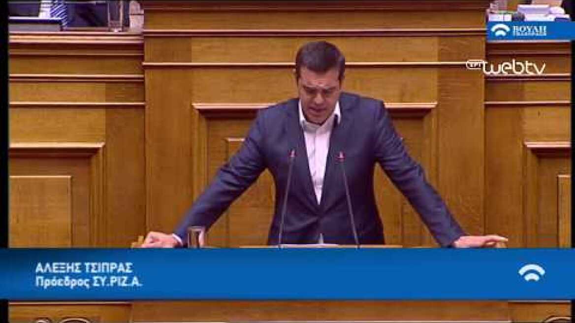 Δευτερολογία στη συζήτηση επί των προγραμματικών δηλώσεων της κυβέρνησης