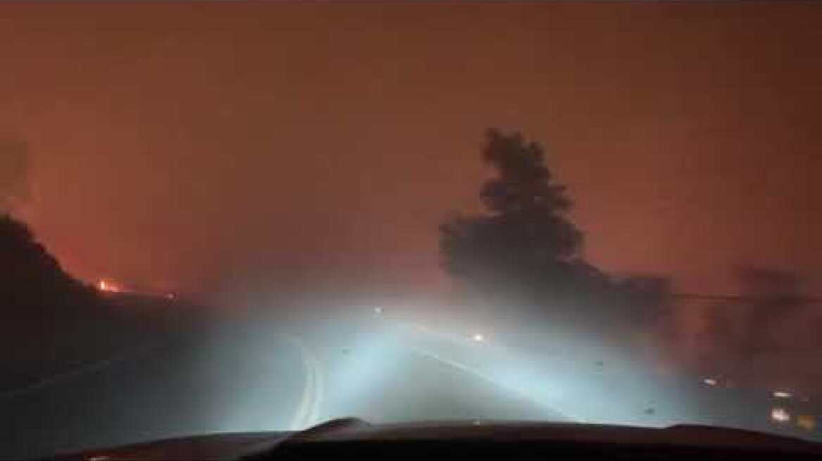 Φωτιές στη Νάπα