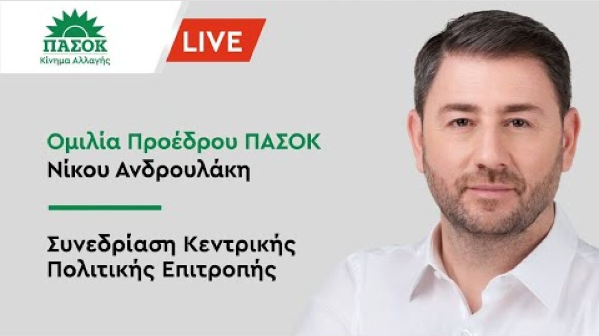 Ομιλία Νίκου Ανδρουλάκη - Συνεδρίαση Κεντρικής Πολιτικής Επιτροπής, 30/6/24