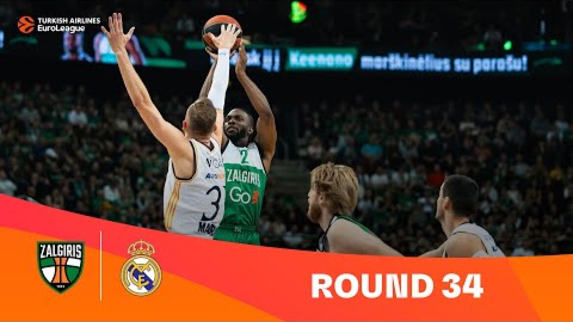 LAST MINUTE WIN | Highlights | Zalgiris Kaunas-Real Madrid 2023-24 Turkish Airlines EuroLeague