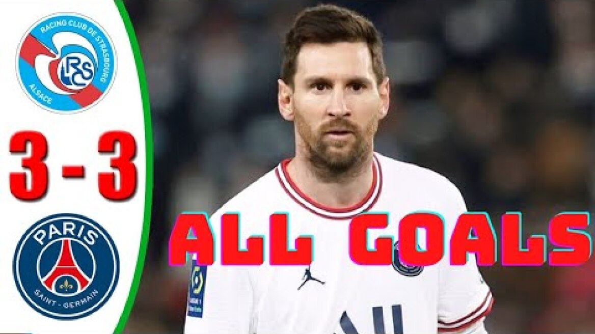 psg vs strasbourg 3-3 Strasbourg vs PSG 3-3 Extended Highlights & All Goals 2022 HD