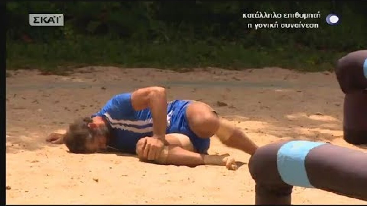 Survivor | Πάνος vs Emerson - Τραυματισμός Πάνου | 14/06/2018