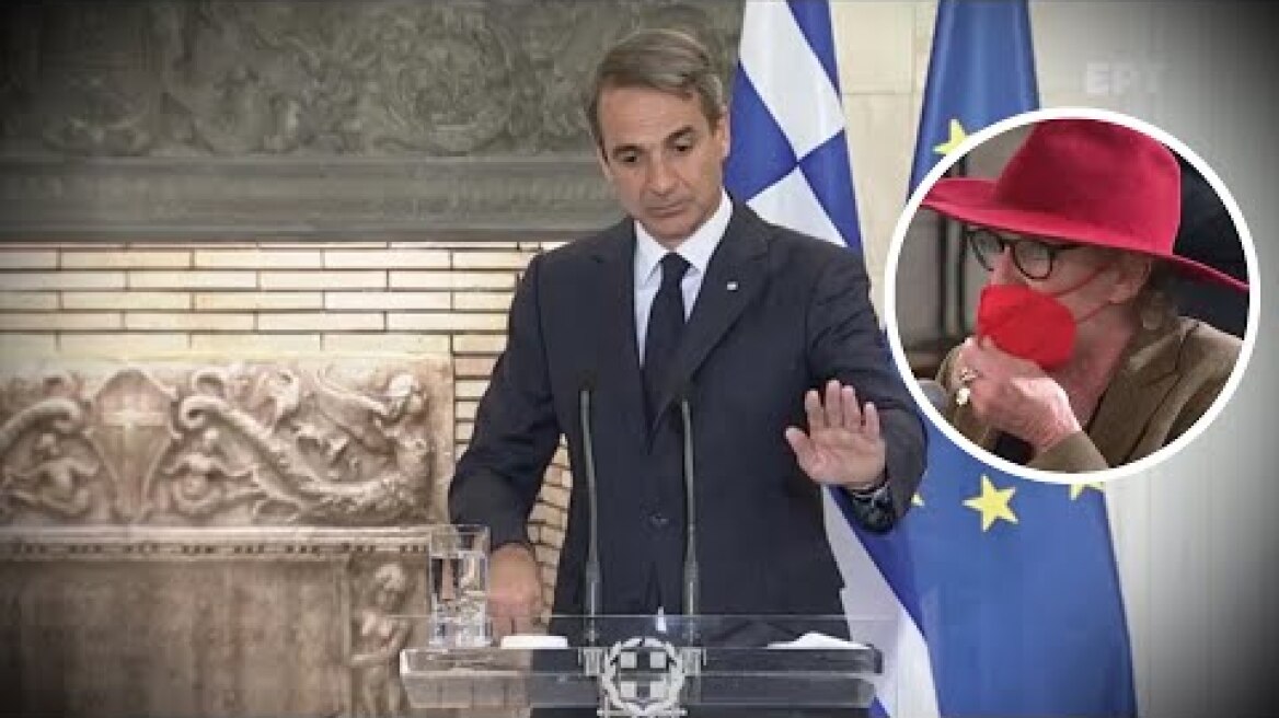 Μητσοτάκης σε προκλητική ερώτηση δημοσιογράφου: Δεν θα δεχτώ να προσβάλλετε εμένα & τον ελληνικό λαό