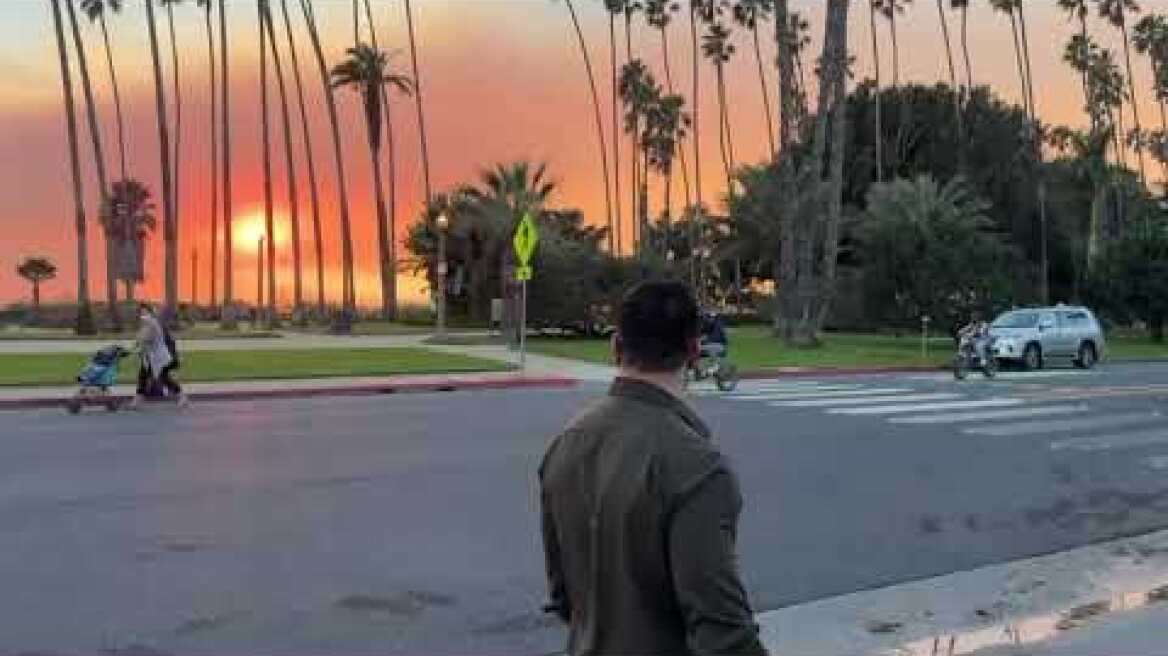 Βίντεο με το πως σώθηκε το σπίτι της ελληνίδας make up artist στην Καλιφόρνια (1)