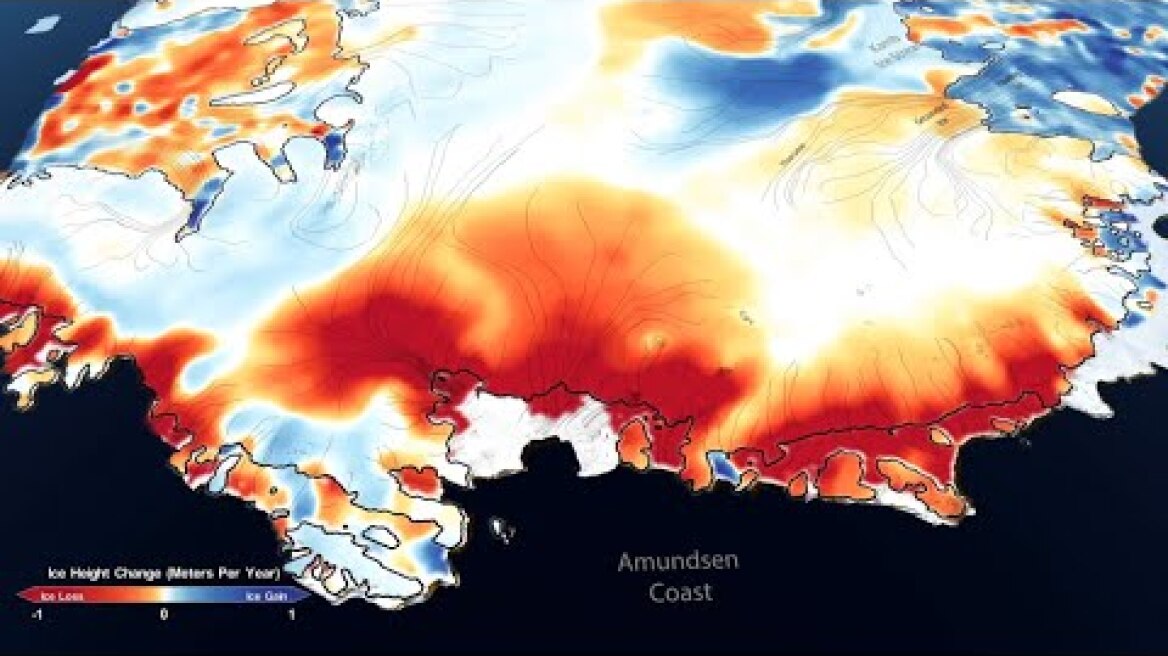 NASA Mission Maps 16 Years of Ice Loss