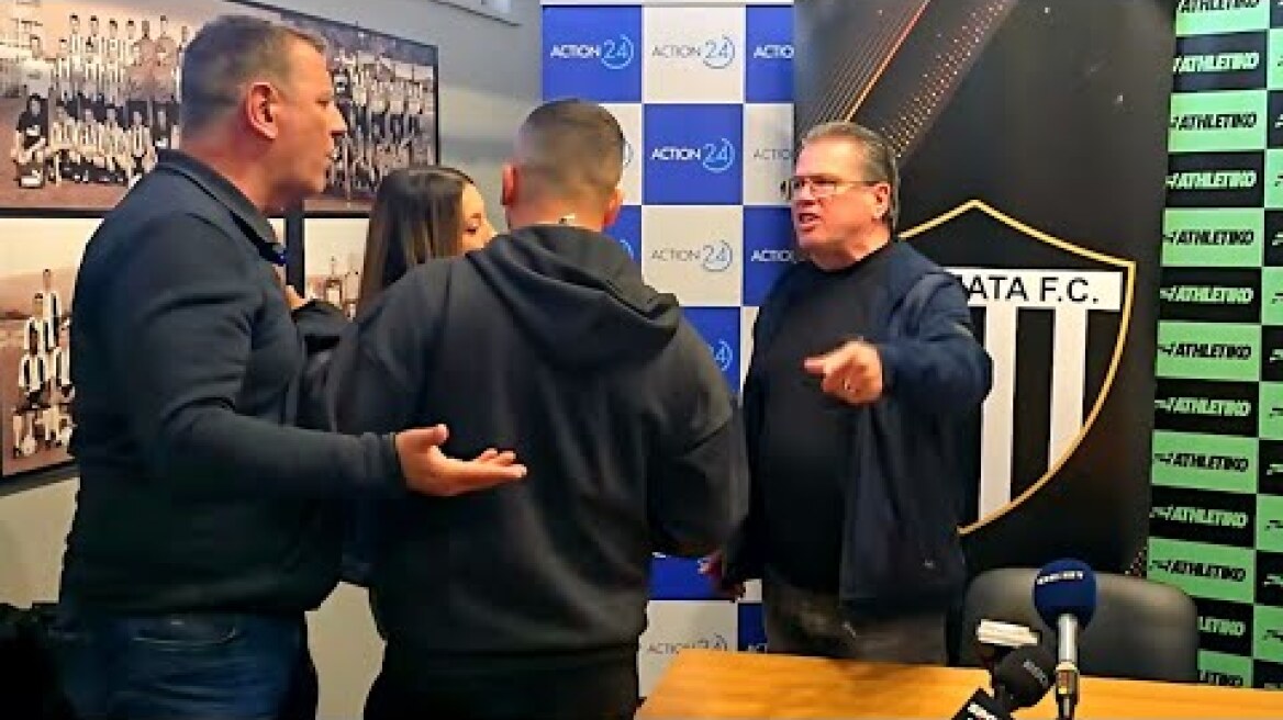 Καλαμάτα - Μαρκό: "Θερμό επεισόδιο" Γεωργούντζου - Σούλη...!!!