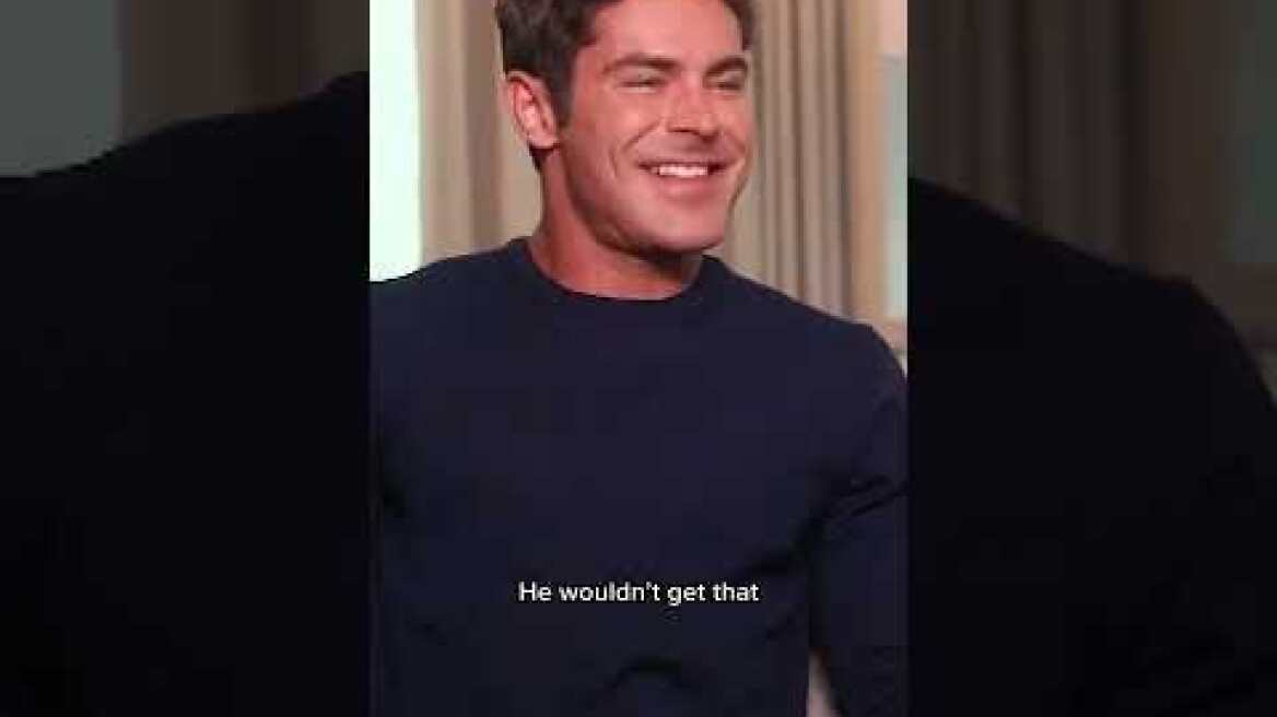 Zac Efron opens up to ET about his shattered jaw injury #shorts