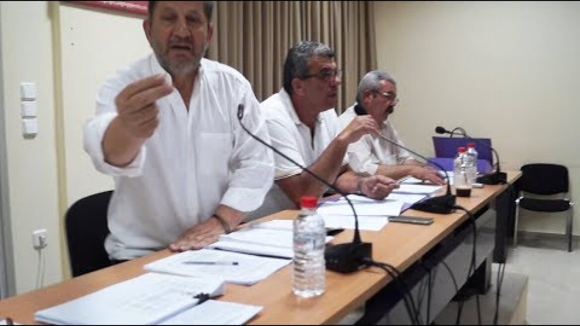 www apopsilive gr Ο Δήμαρχος Γόρτυνας Ν.  Σχοιναράκης χειροδικεί στην κάμερα