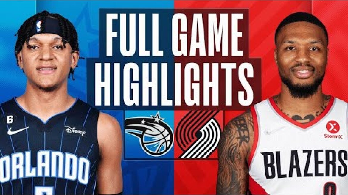 Orlando Magic vs. Portland Trail Blazers Full Game Highlights | Jan 10 | 2022-2023 NBA Season