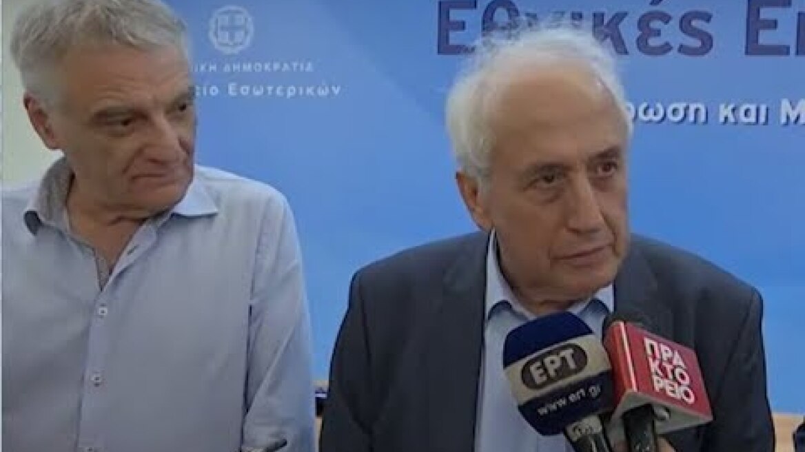 Δήλωση του ΥΠΕΣ, Αντώνη Ρουπακιώτη, κατά τη γενική δοκιμή της εκλογικής διαδικασίας | 5.7.2019