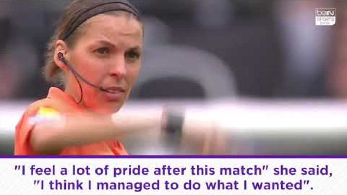 Stéphanie Frappart Becomes Ligue 1's First Female Referee