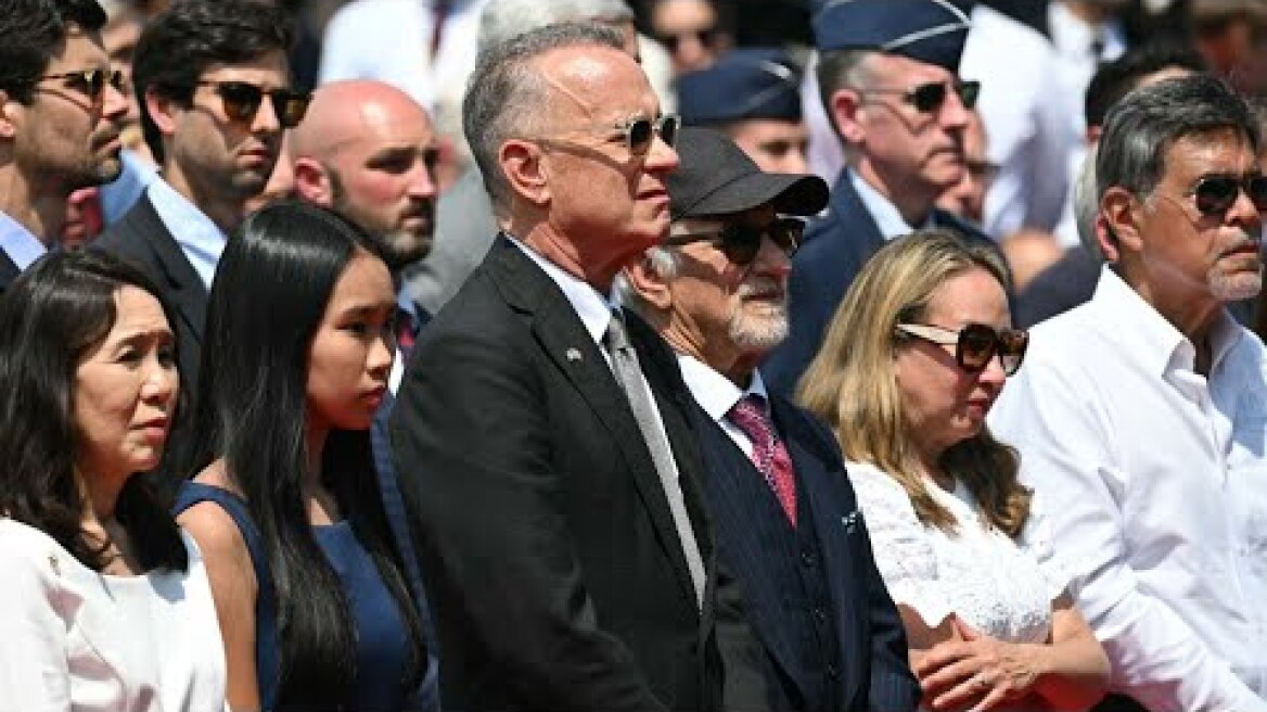 'Saving Private Ryan' star Tom Hanks joins D-Day ceremony in Normandy