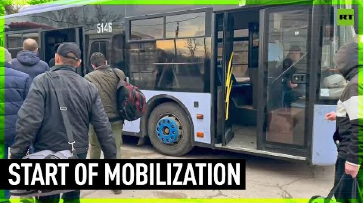 Donetsk Mobilization Begins