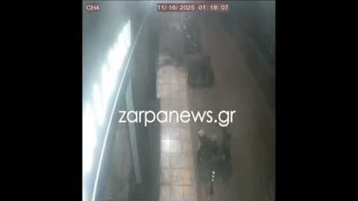 Απόπειρα διάρρηξης σε κατάστημα με ιατρικά είδη στα Χανιά