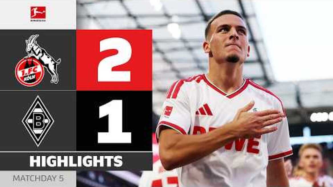 1. FC KÖLN - BORUSSIA M'GLADBACH | Highlights | Matchday 5 – Bundesliga 2026/27
