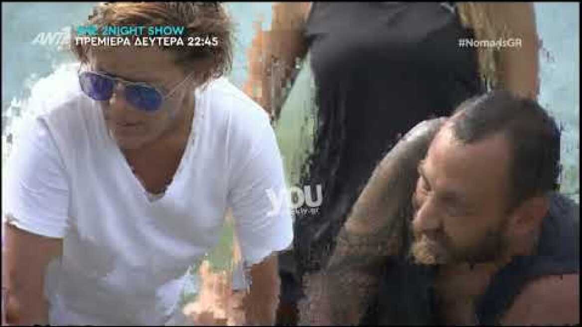 Nomads 2: Σοκαρισμένοι οι παίκτες με τον σοβαρό τραυματισμό του Κώστα Αναγνωστόπουλου! (Βίντεο)