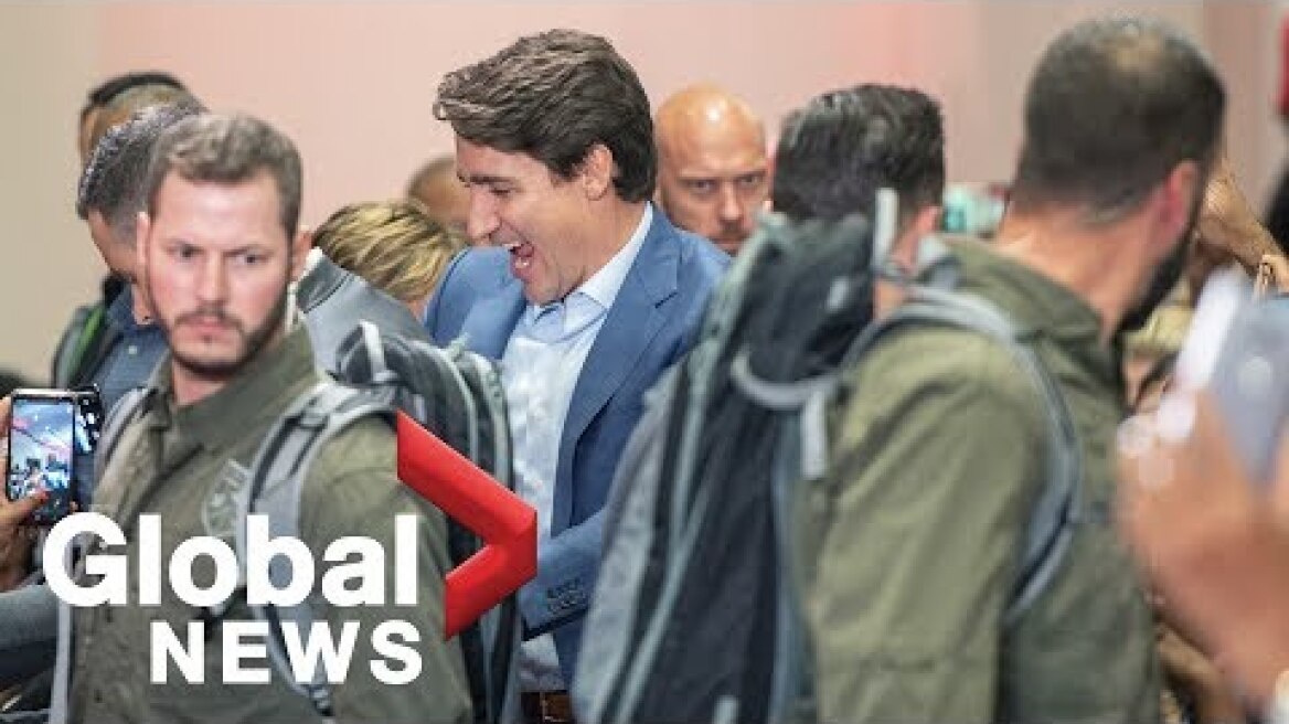 Canada Election: Trudeau wears protective vest, increased security at Mississauga rally