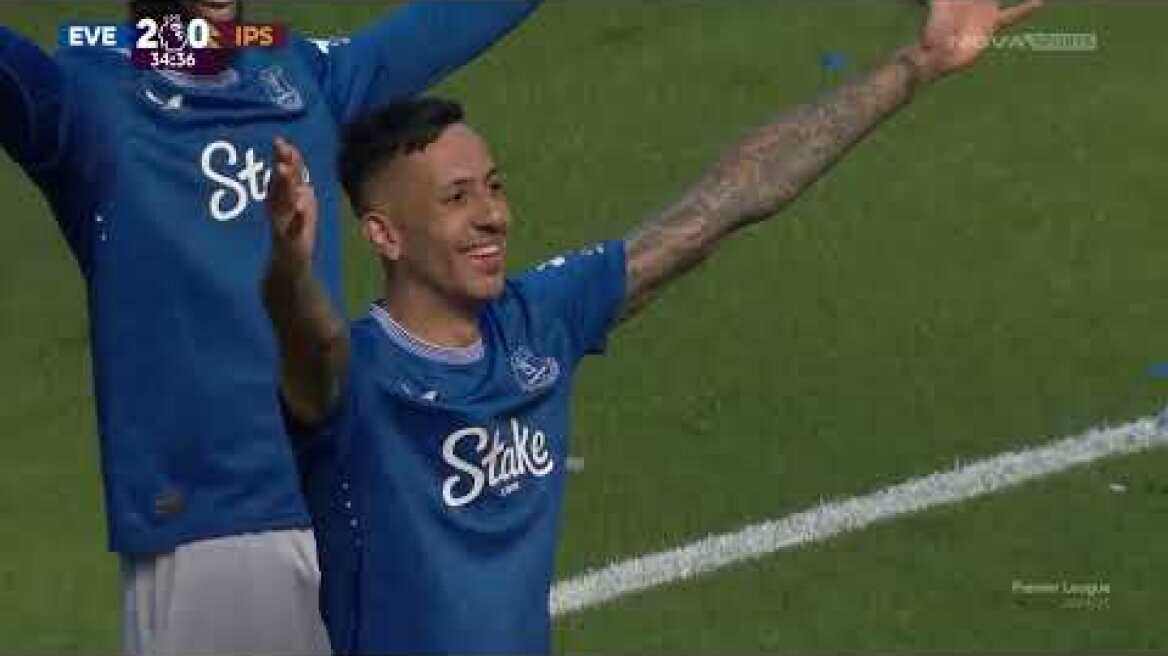 Έβερτον – Ίπσουιτς: 2-2  (MD 35, 03/05/2025)