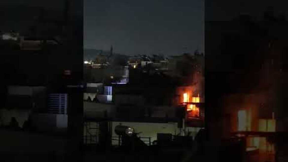 Φωτιά στη Νέα Χαλκηδόνα