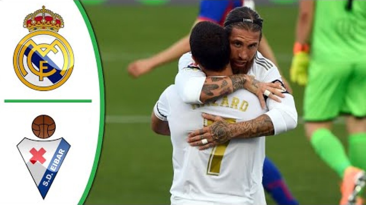 Real Madrid vs Eibar 3-0 Extended Highlights & All Goals 2020