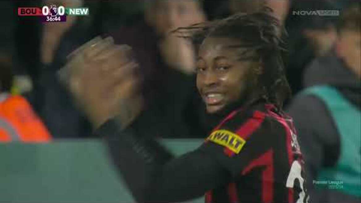 Μπόρνμουθ - Νιούκαστλ: 2-0 (MD 12, 11/11/2023)