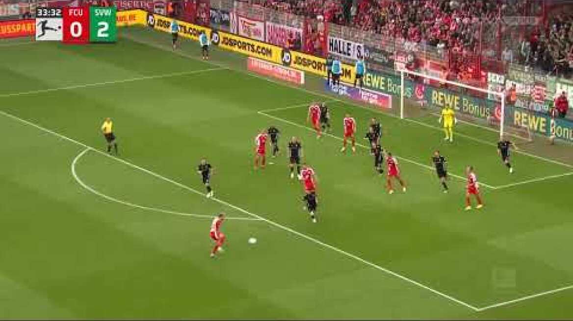 Ουνιόν Βερολίνου – Βέρντερ Βρέμης: 2-2  (MD 32, 03/05/2025)