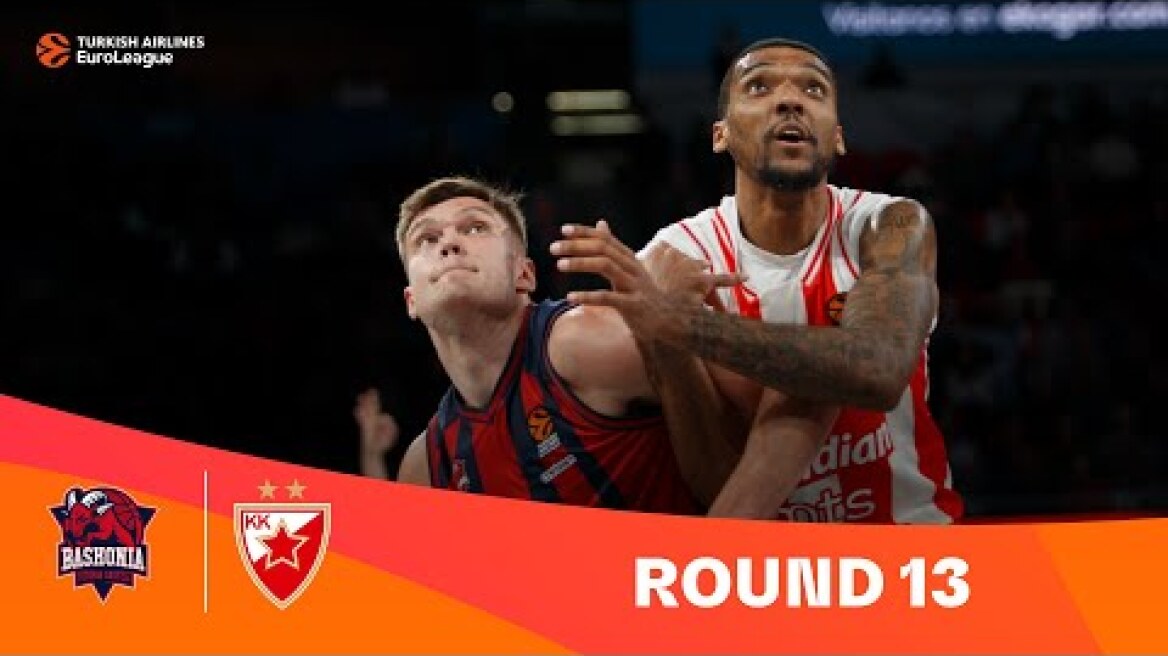 Baskonia-Zvezda | Round 13 Highlights | 2023-24 Turkish Airlines EuroLeague