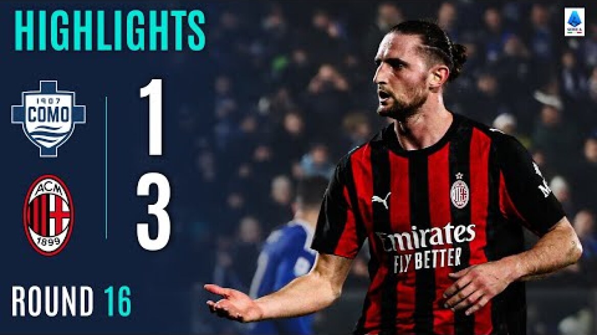 COMO-MILAN 1-3 | HIGHLIGHTS | Rabiot At The Double! | Serie A 2025/26