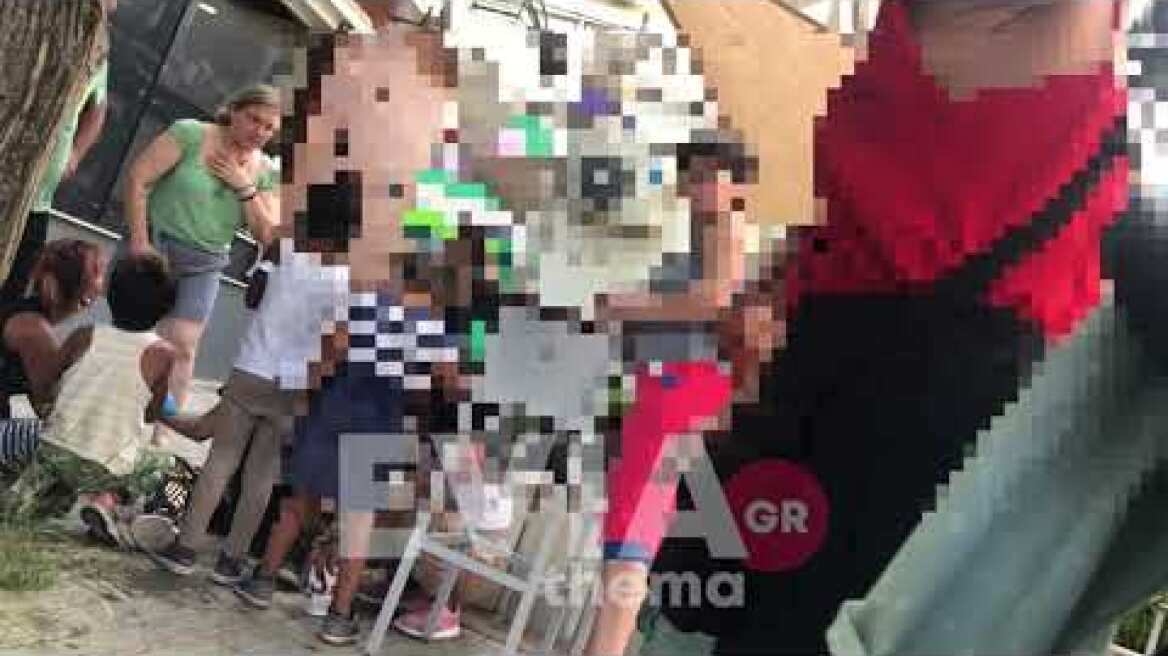 Eviathema.gr - Γυναίκα σε κατάσταση αμοκ στο κέντρο της παραλίας στην Χαλκίδα