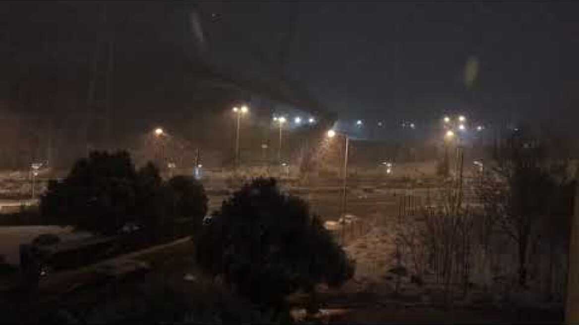 Μαρούσι - χιονόπτωση