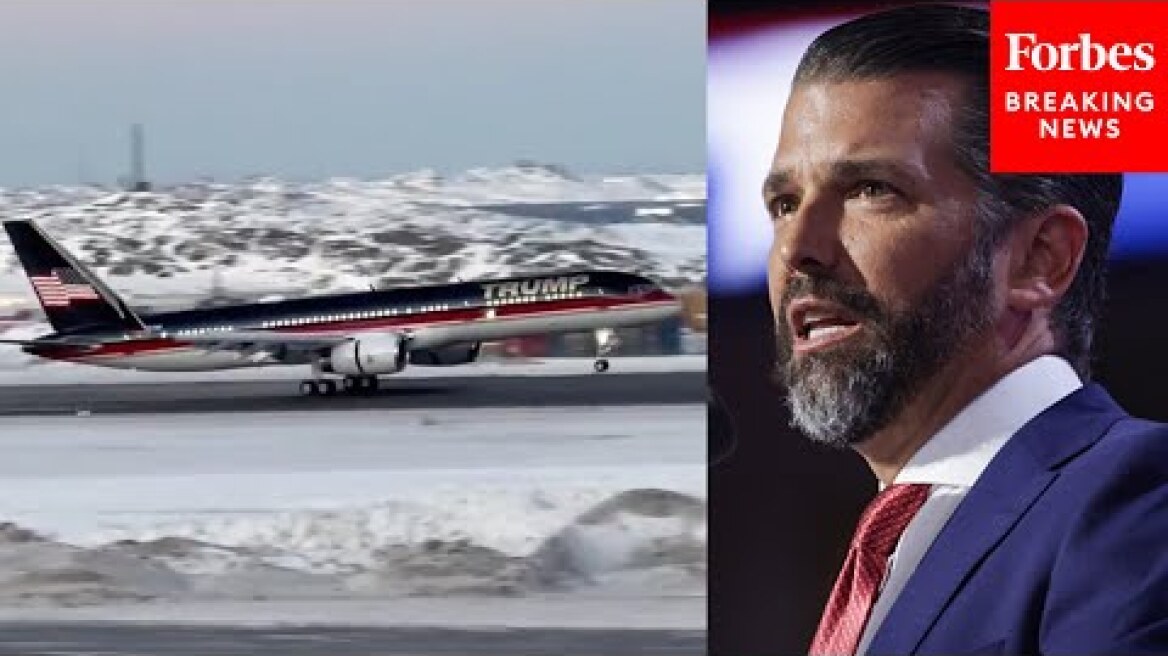 WATCH: Donald Trump Jr.’s Plane Lands In Greenland As President-Elect Eyes Territory Ownership